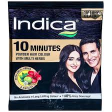 INDICA 10MINUTS BALCK HAIR COLOR (21RS*10PAK-210RS)